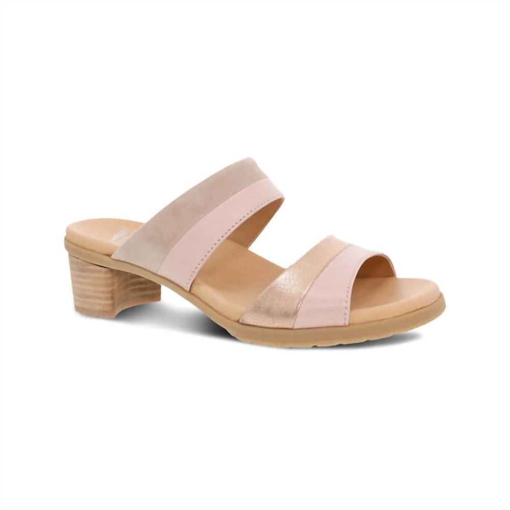 NEW DANSKO women's theresa heel in blush